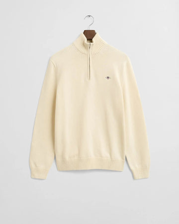 Πουλόβερ Casual Βαμβακερό Half-Zip GANT